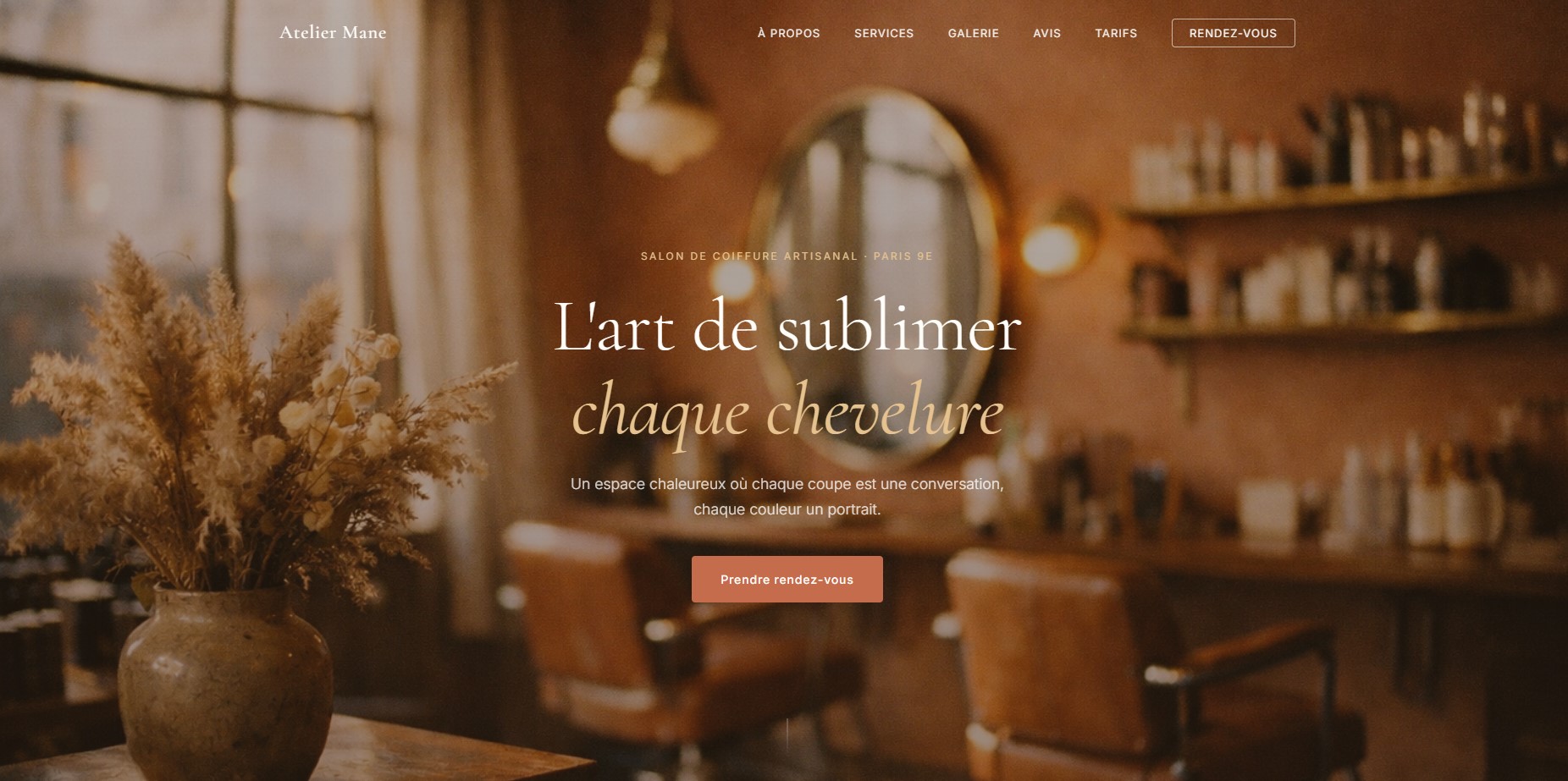 Atelier Mane — Salon de coiffure