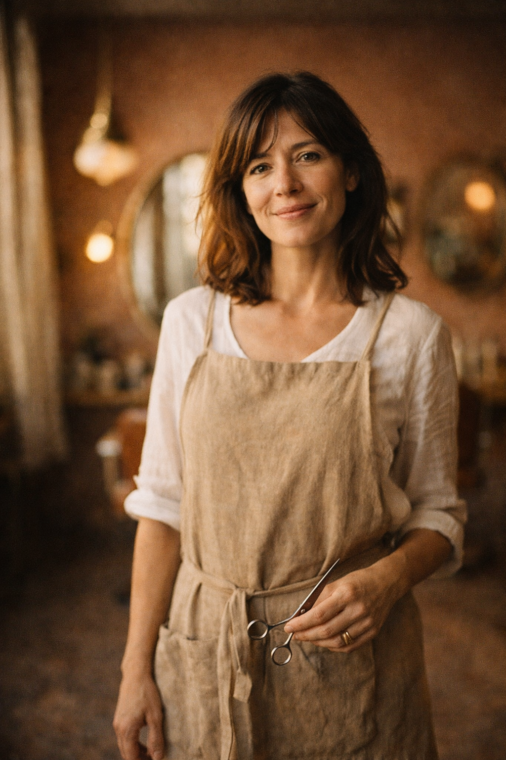 Portrait de Camille Tessier, fondatrice d'Atelier Mane