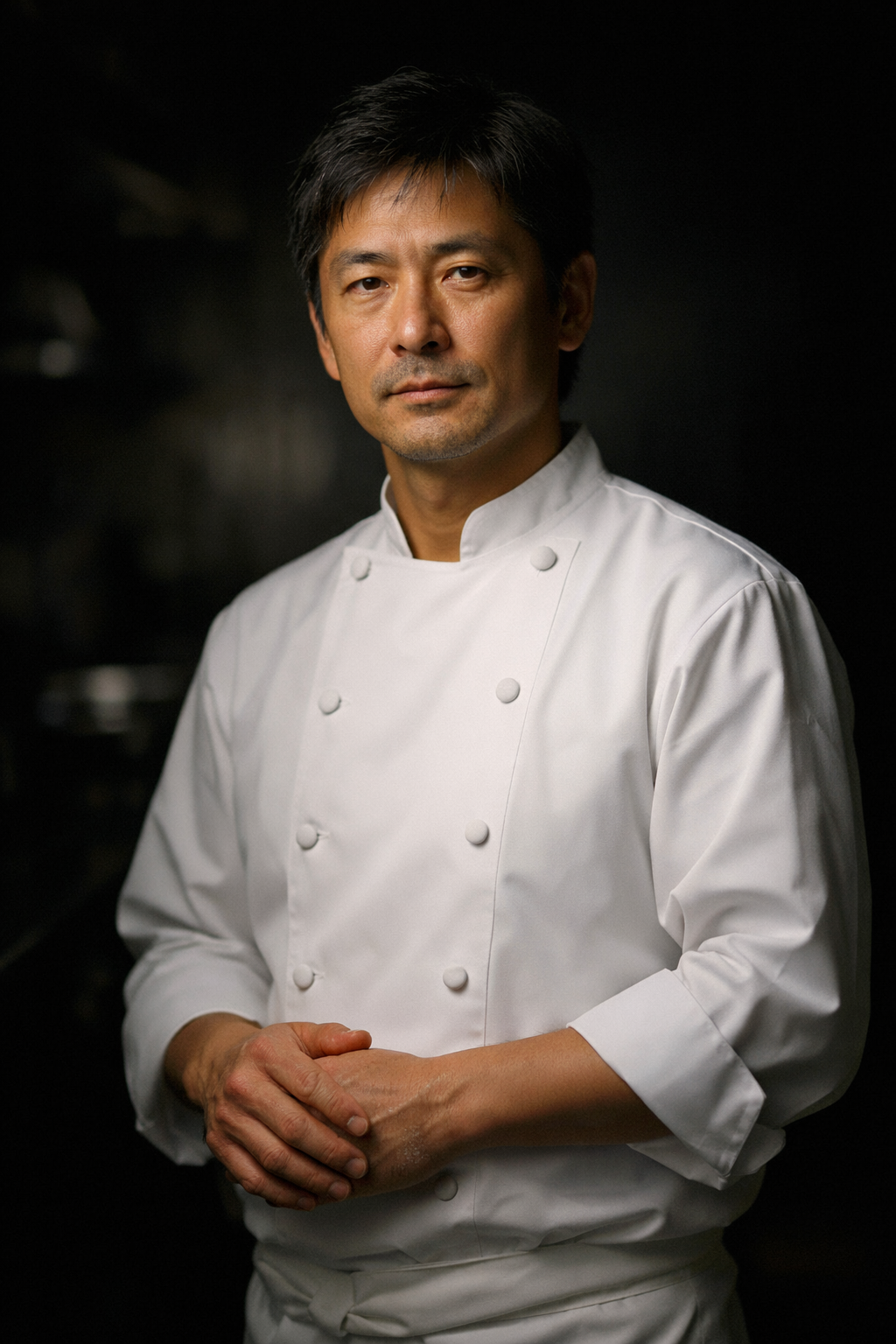Portrait du chef Kenji Mori